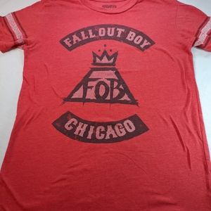 Fall Out Boy Chicago Manhead Label Small